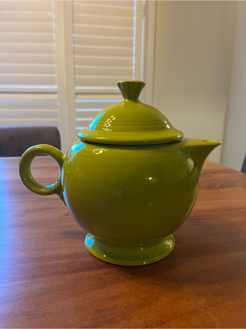 Homer Laughlin Fiestaware Lemongrass Teapot (NWT)